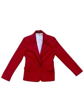 Express Vibrant Red Women's Suit Jacket